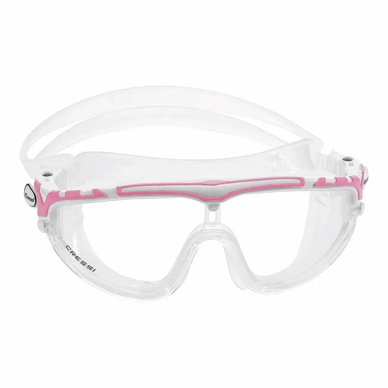 Swimming Mask Skylight Transparent-White-Pink Cressi DE203340 Garantierte Lieferung