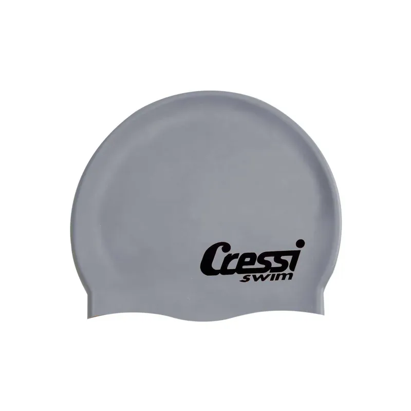 Kracherpreis Swimming Silicone Cap Adult Silver Cressi FDF220155