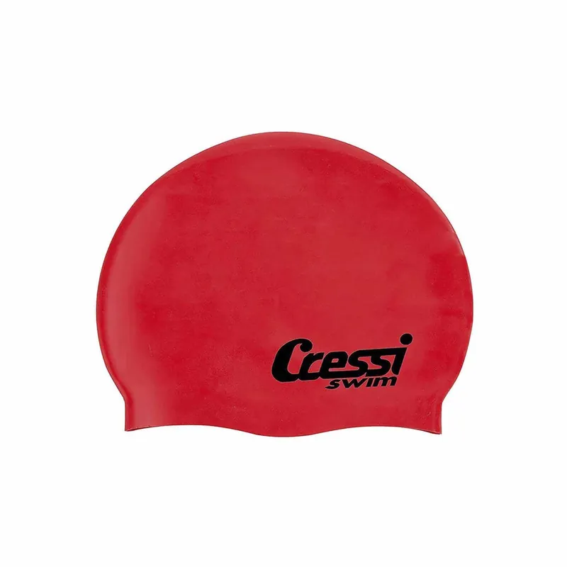 Preis Gesenkt Swimming Silicone Cap Kids Red Cressi FDF220258