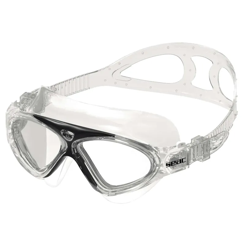 Swimming Mask Vision Hd Clear-Black Seac 152-14NT Versand Am Gleichen Tag