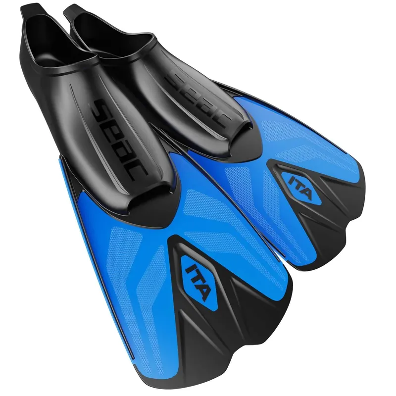 Swimming Fins Ita Blue Size 46-47 Seac 71-58B-46-47 Neu