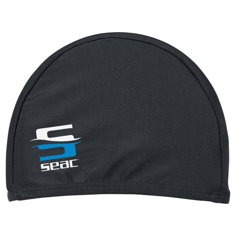 Swimming Cap Lycra Black Seac 152-25N Echt