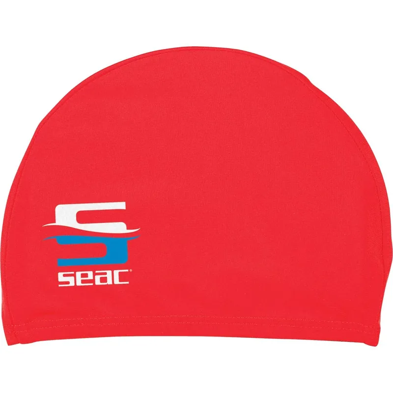 Neu Swimming Cap Lycra Kids Red Seac 152-26R
