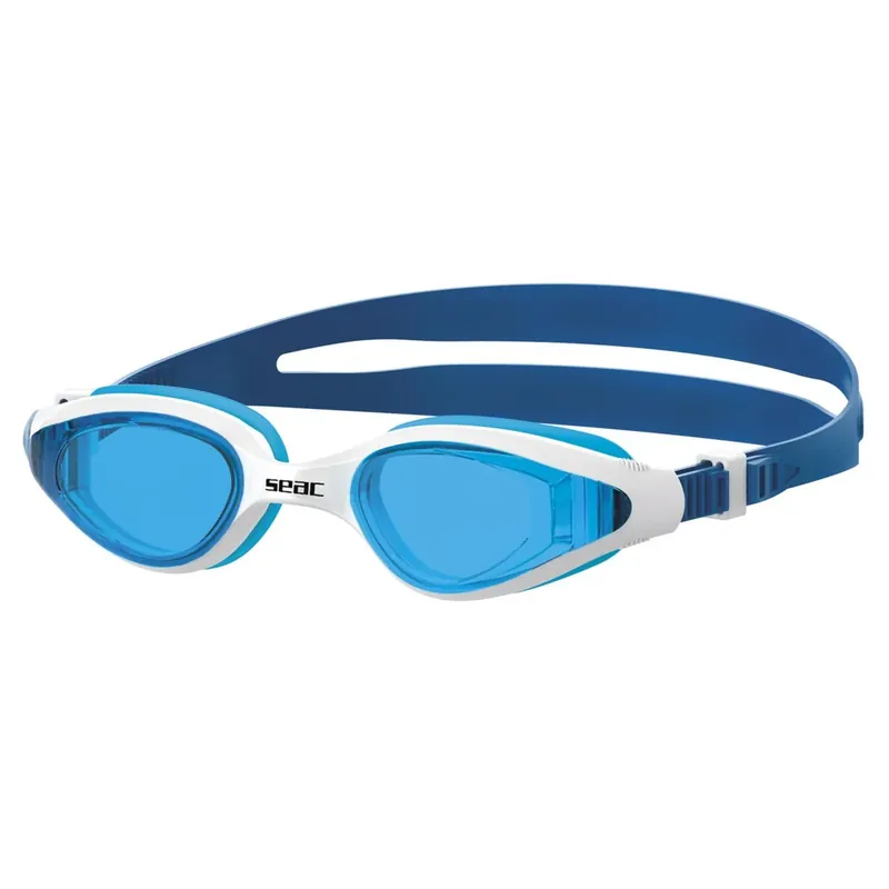 Abverkauf Swiming Goggles Ritmo White-Blue Lenses Seac 152-37WAZ
