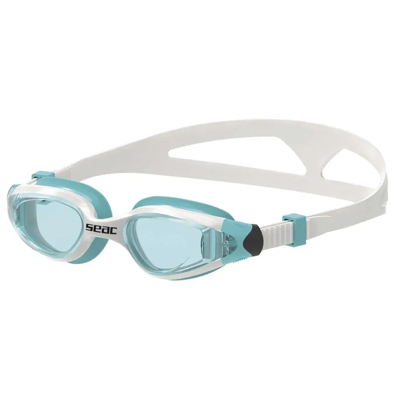 Swimming Goggles Ritmo Kids White-Aquamarine Lenses Seac 152-39WAQ Direkt Vom Hersteller