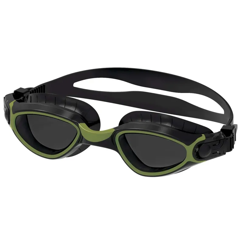 Letzte Chance Swimming Goggles Axis Black-Lime Smoked Lenses Seac 152-56NL-LF
