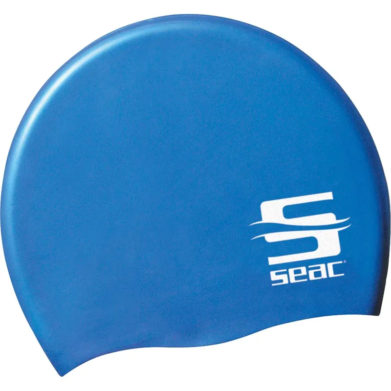 Sichere Zahlung Swimming Cap Silicone Blue Seac 152-7B