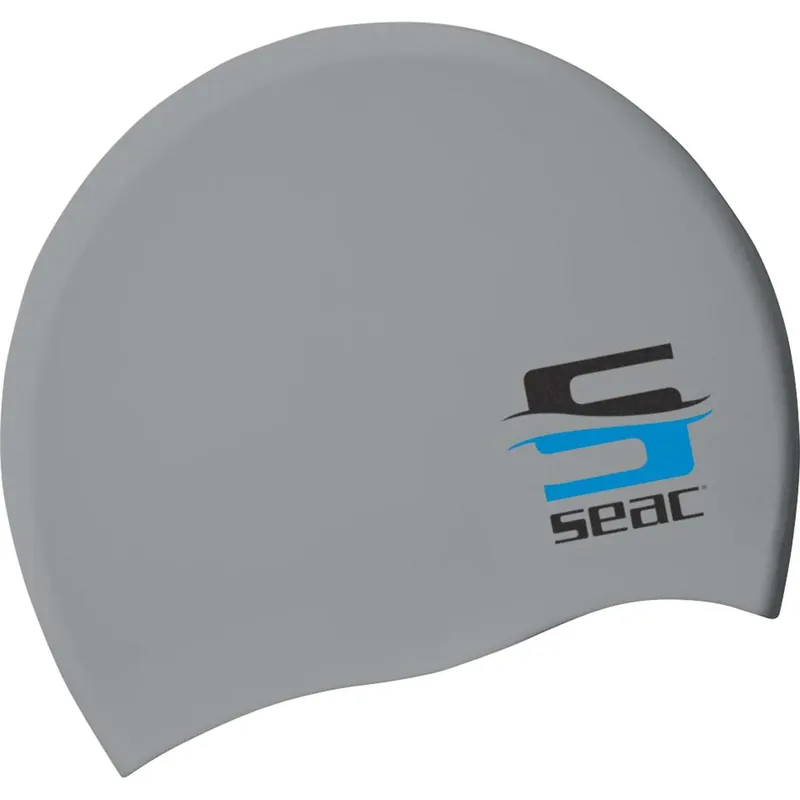 Nur Für Kurze Zeit Swimming Cap Silicone Silver Seac 152-7S