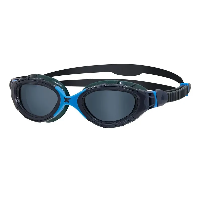 Abverkauf Swimming Goggles Predator Flex Gey-Blue-Smoked Small Zoggs 461041GYBLTSMS