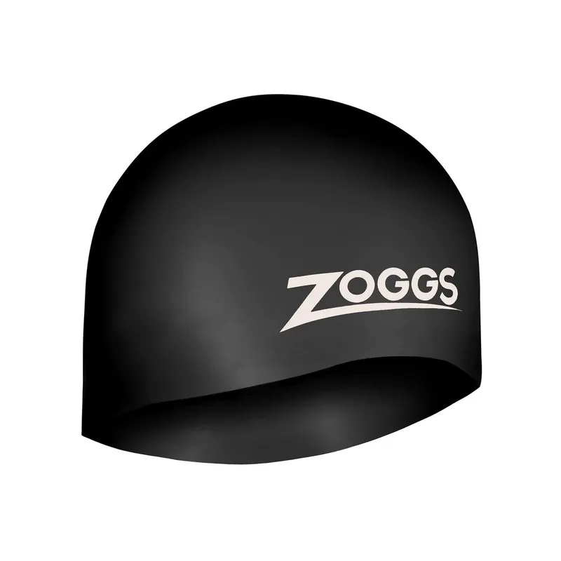 Schnäppchen Swimming Cap Easy Fit Silicone Black Zoggs 465003BK