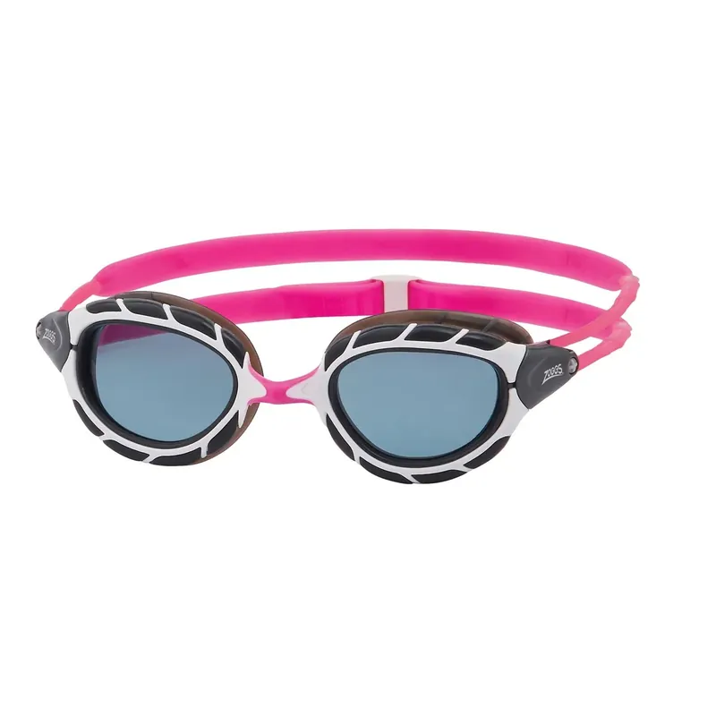 Swimming Goggles Predator Pink-White Tinted-Smoke Lenses Regular Zoggs 461037PKWHTSMR Wochenendangebot
