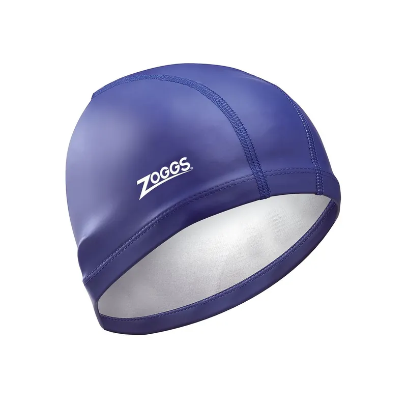 Swimming Cap Nylon Spandex Pu Coated Navy Zoggs 465034NV Neu