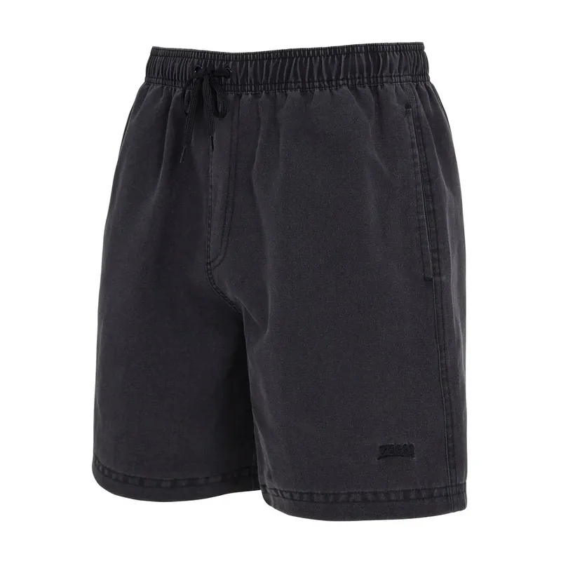 Solange Der Vorrat Reicht Swim Shorts Mosman Washed 15‘‘ Boy Charcoal Size L Zoggs 463476CHL