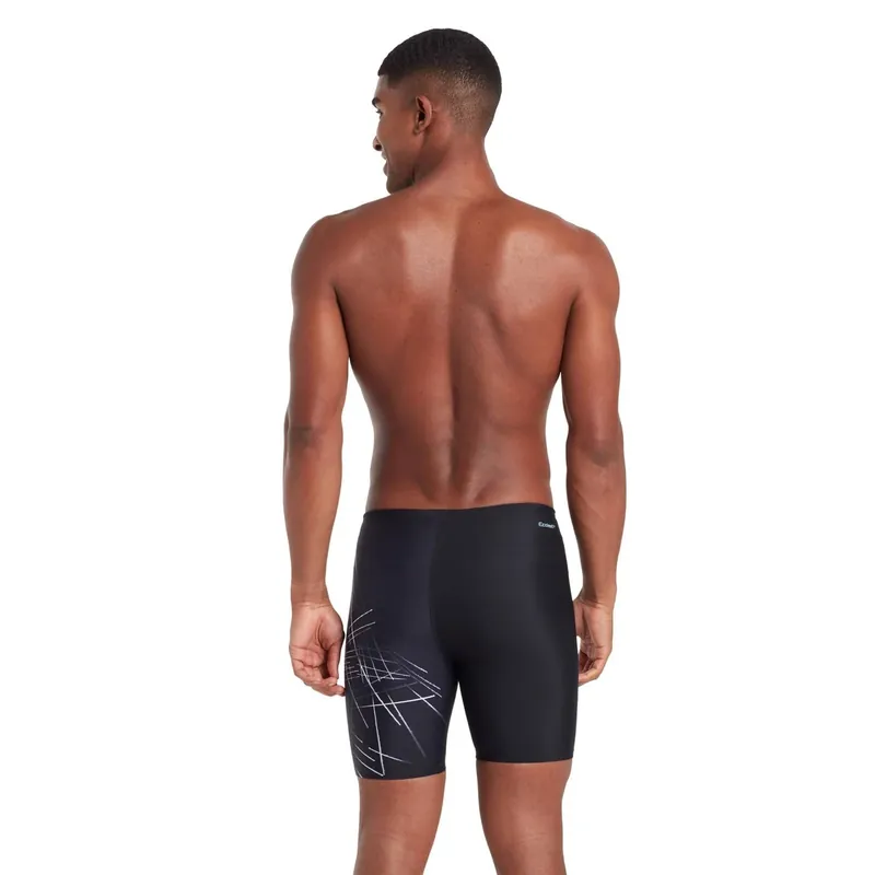 Kracherpreis Swim Jammers Etch Mid Men Black Size 38-XXL Zoggs 462926BK38