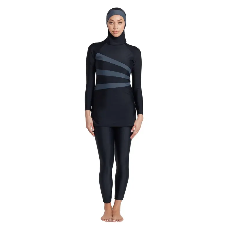 Bestpreis Meelup Modesty Swimsuit Women Black Size 34-S Zoggs 462163BKGY34