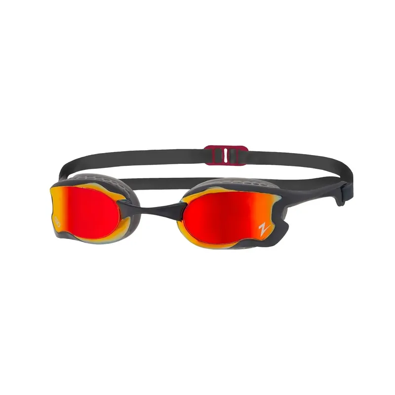 Markenprodukt Swimming Goggles Raptor Hcb Titanium Grey-Black Mirrored-Red Lenses Zoggs 461085GYBKMRD
