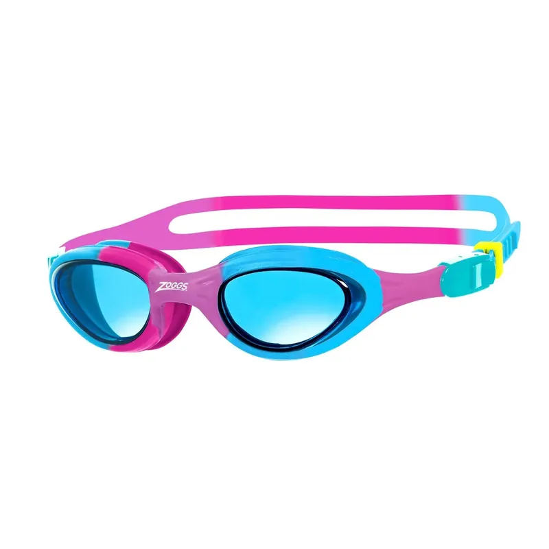 Swimming Goggles Super Seal Junior Pink-Blue Tinted-Blue Lenses Zoggs 461327PKBLTBL Neu Im Sortiment
