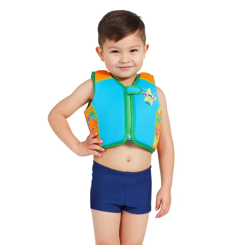 Swimsure Jacket Kids Super-Star Print 2-3 Years 15-19kg Zoggs 465526SSEU23 Direkt Vom Hersteller