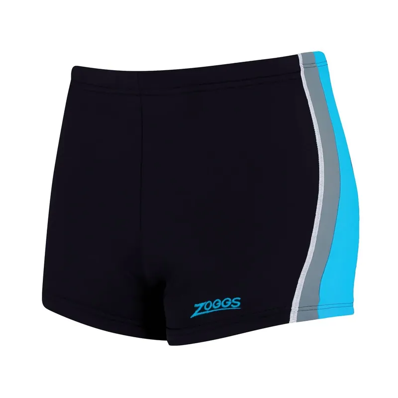Online Kaufen Swim Boxer Toronto Hip Racer 21 Boy Black-Turquoise Size 27-12A Zoggs 463484BKTQ27