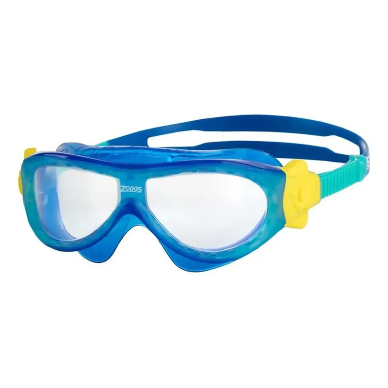 Zertifiziert Swimming Mask Phantom Kids Blue-Turquoise Zoggs 461423BLTQCLR