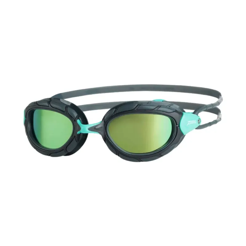 Nur Für Kurze Zeit Swimming Goggles Predator Titanium Reactor Grey-Turquoise Small Zoggs 461113GYTQRTIS