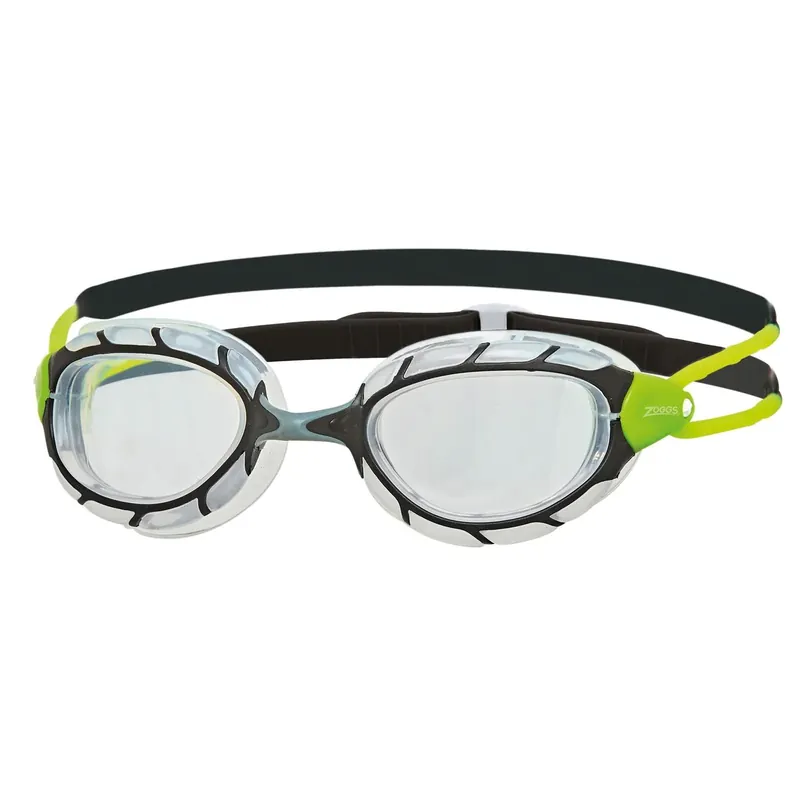 Swimming Goggles Predator Black-Green-Clear Small Zoggs 461037BKGNCLRS Wochenendangebot