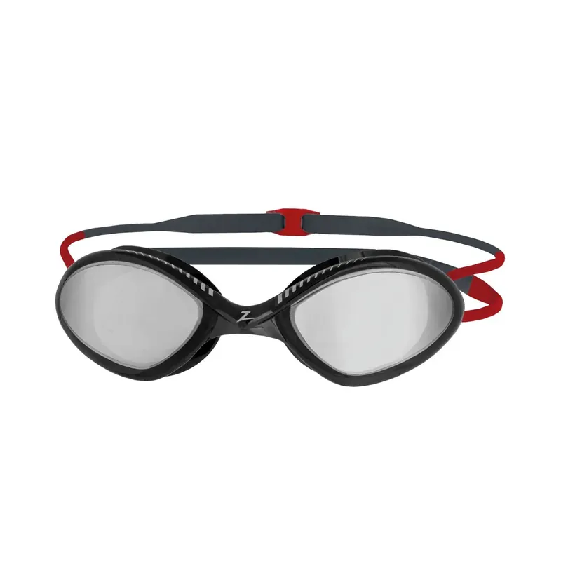Swimming Goggles Tiger Titanium Grey-Red Mirrored-Smoke Lenses Small Zoggs 461094GYRDMSMS Sichere Zahlung
