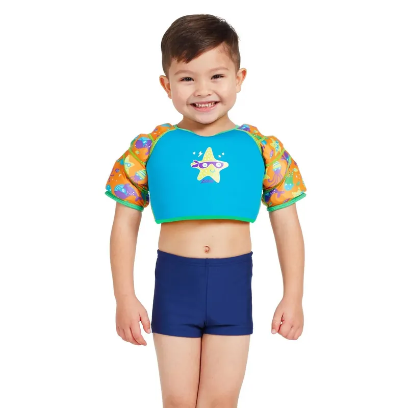 Water Wings Vest Kids Super-Star Print 1-2 Years 11-15kg Zoggs 465525SSEU12 Solange Der Vorrat Reicht