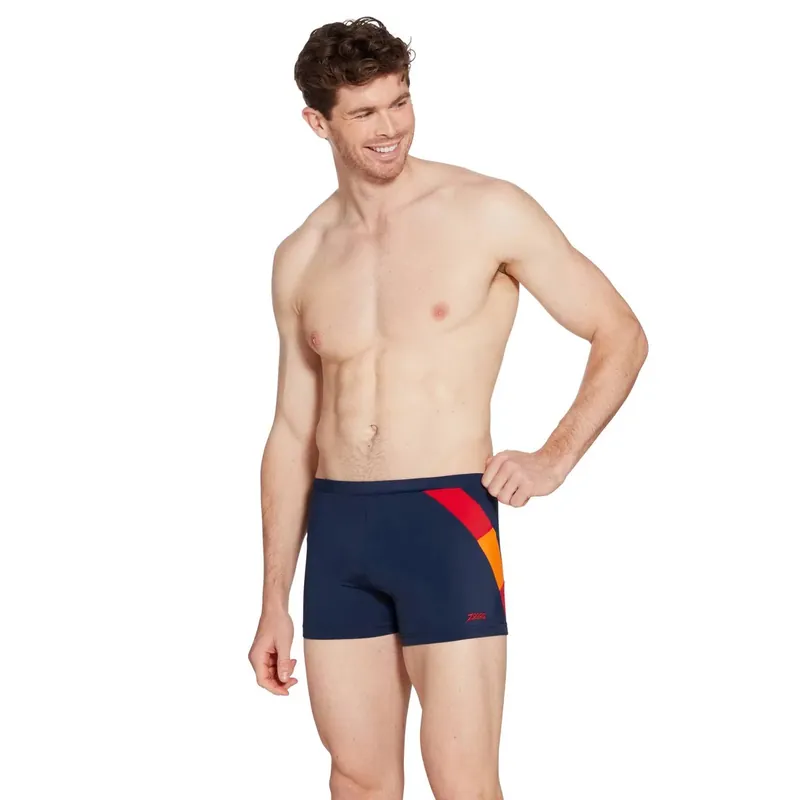 Swim Boxer Sydney 27 Men Navy-Red Size 42-4XL Zoggs 462931NVRD42 Beliebt
