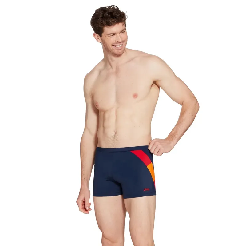 Zertifiziert Swim Boxer Sydney 27 Men Navy-Red Size 32-M Zoggs 462931NVRD32