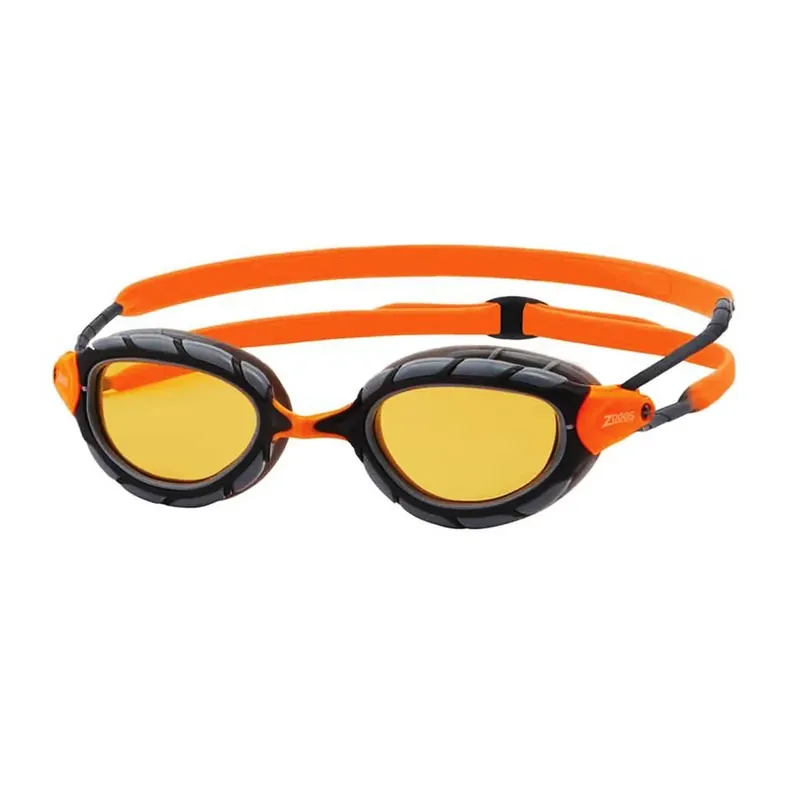 Jetzt Kaufen Swimming Goggles Predator Flex Titanium Grey-Black Mirrored-Orange Lenses Regular Zoggs 461054GYBKMO