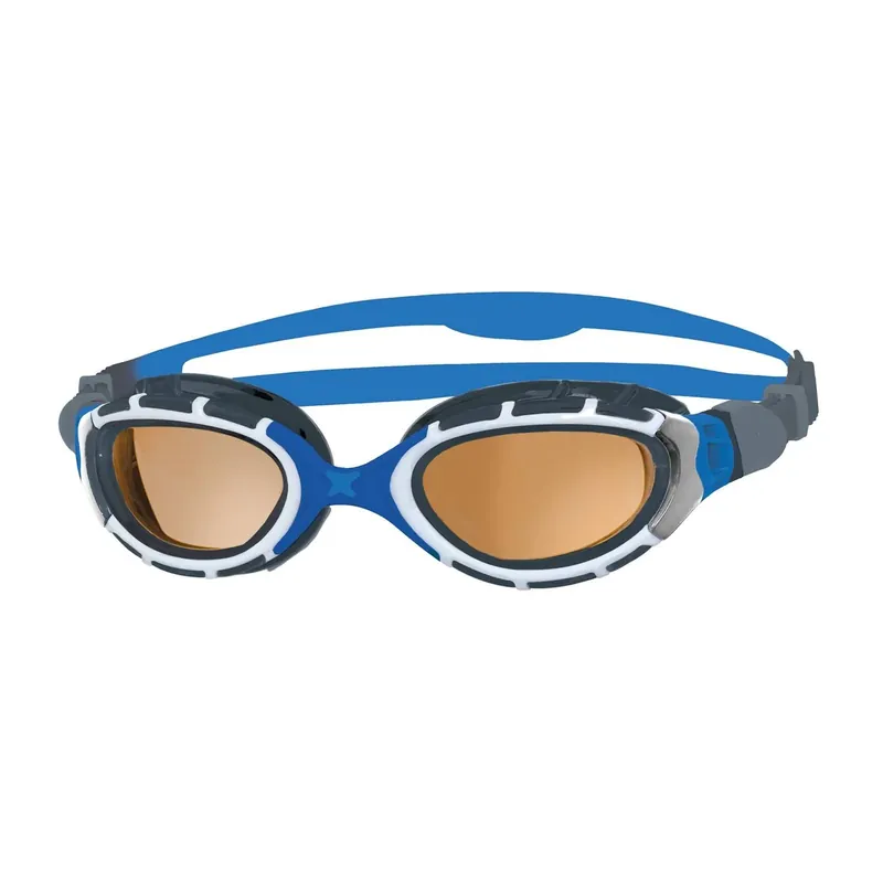 Swimming Goggles Predator Flex Polarized Ultra Blue-Grey Regular Zoggs 461046BLGYPCPR Ausverkauf