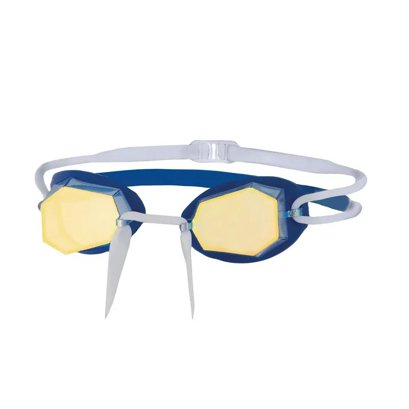 Swimming Goggles Diamond Titanium-Blue-White Mirrored Gold Lenses Zoggs 461090BLWHMGD Begrenztes Angebot