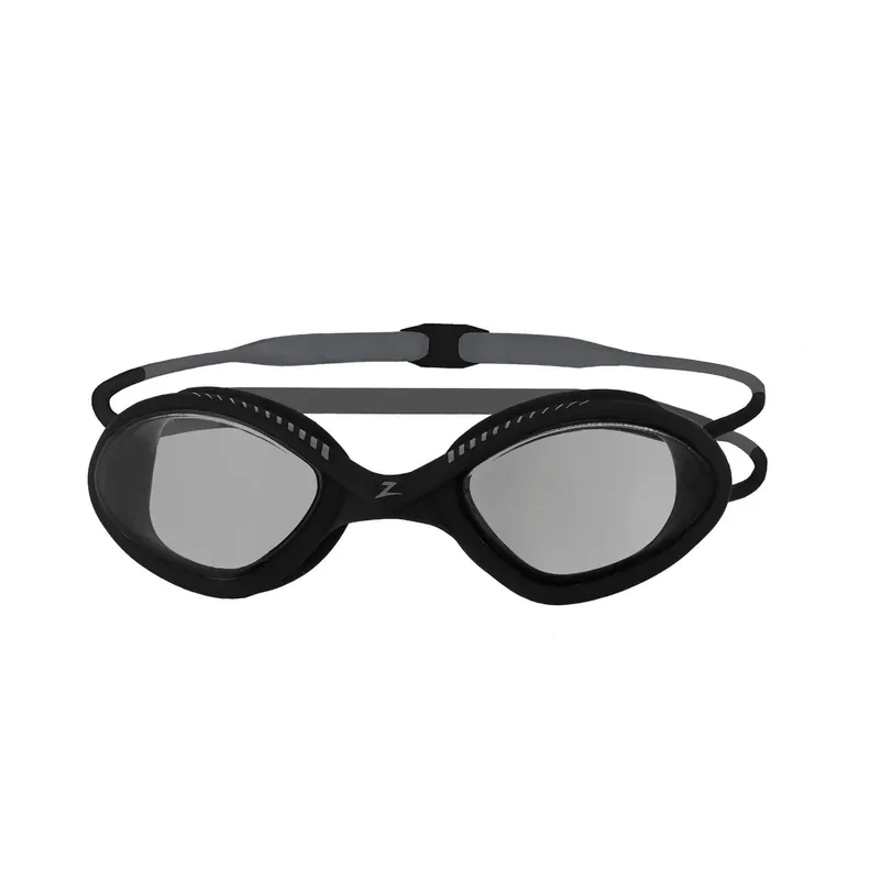 Geprüft Swimming Goggles Tiger Black-Grey Tinted-Smoke Lenses Regular Zoggs 461095BKGYTSMR
