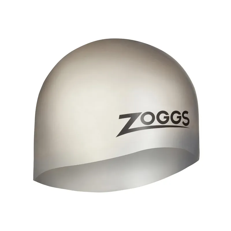 Super-Preis Swimming Cap Easy Fit Silicone Silver Zoggs 465003SI