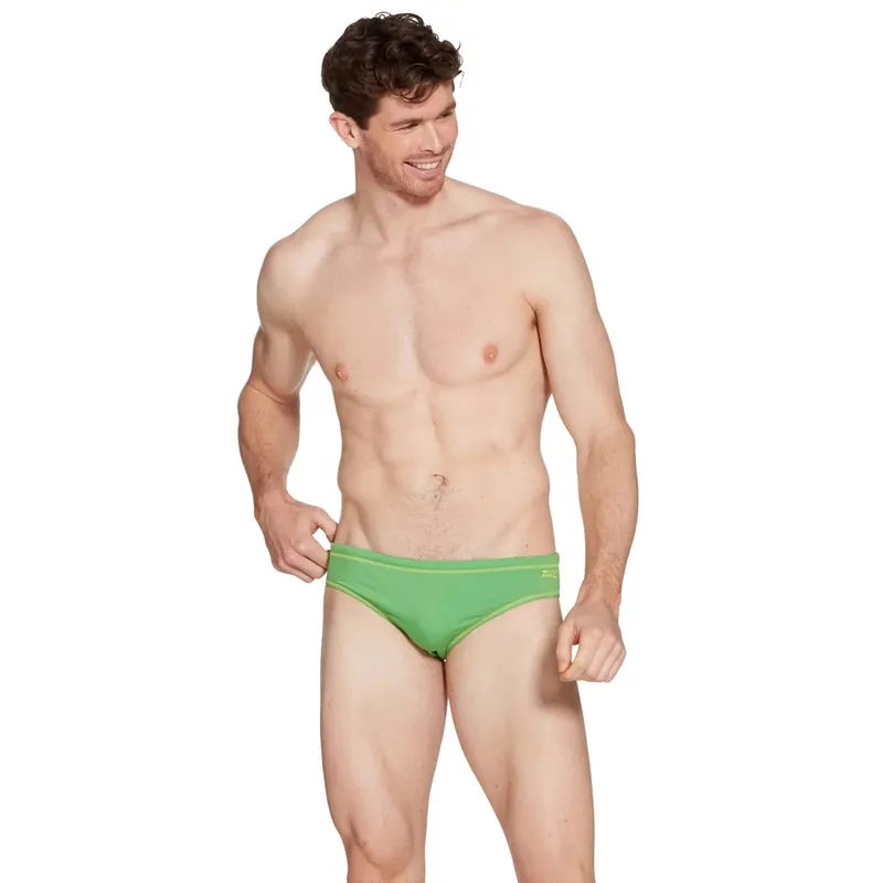 Swim Briefs Melbourne 6,5 Men Green-Yellow Size 38-XXL Zoggs 462934GNYL38 Neu Im Sortiment