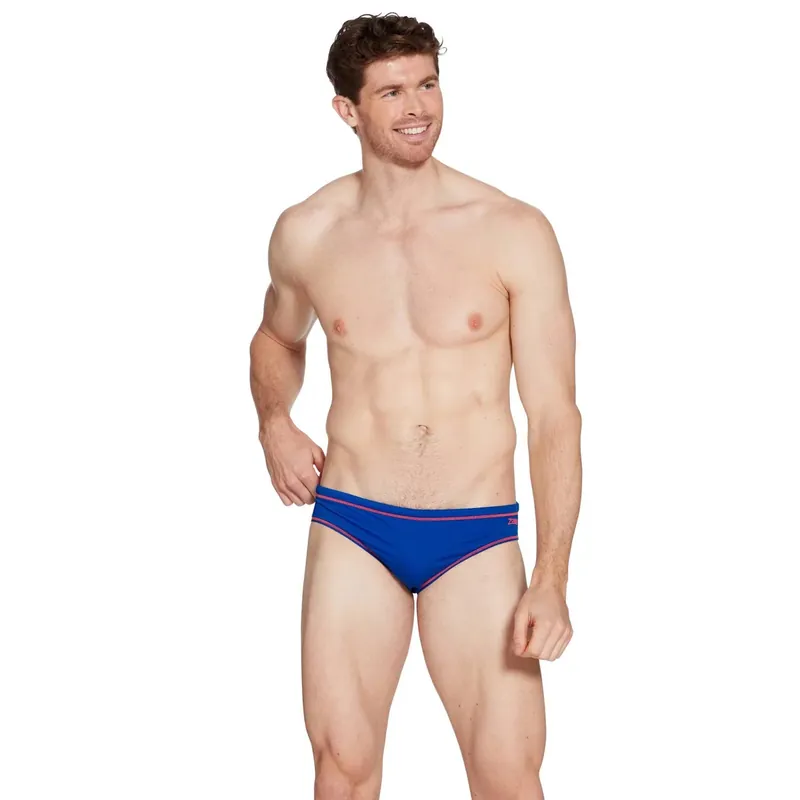 Neue Ware Swim Briefs Melbourne 6,5 Men Royal-Magenta Size 36-XL Zoggs 462934RYMG36