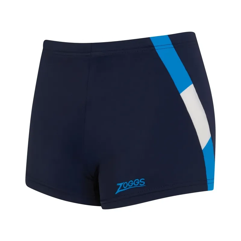Solange Der Vorrat Reicht Swim Boxer Sydney 21 Boy Navy-Light-Blue Size 23-6A Zoggs 463483NVLB23