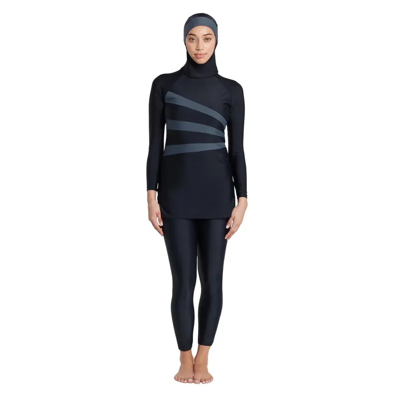 Meelup Modesty Swimsuit Women Black Size 44-XXXL Zoggs 462163BKGY44 Direktkauf