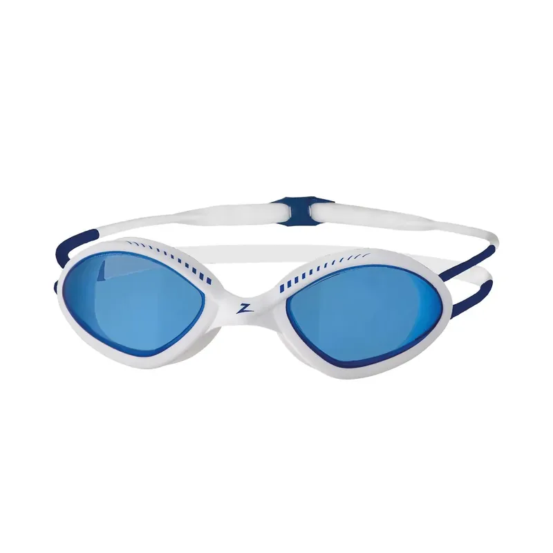 Swimming Goggles Tiger White-Blue Tinted-Blue Lenses Regular Zoggs 461095WHBLTBLR Rabatt