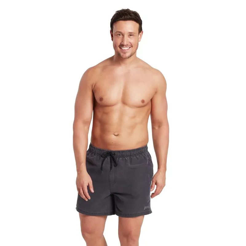Swim Shorts Mosman Washed 15‘‘ Men Charcoal Size L Zoggs 462925CHL Preisreduziert