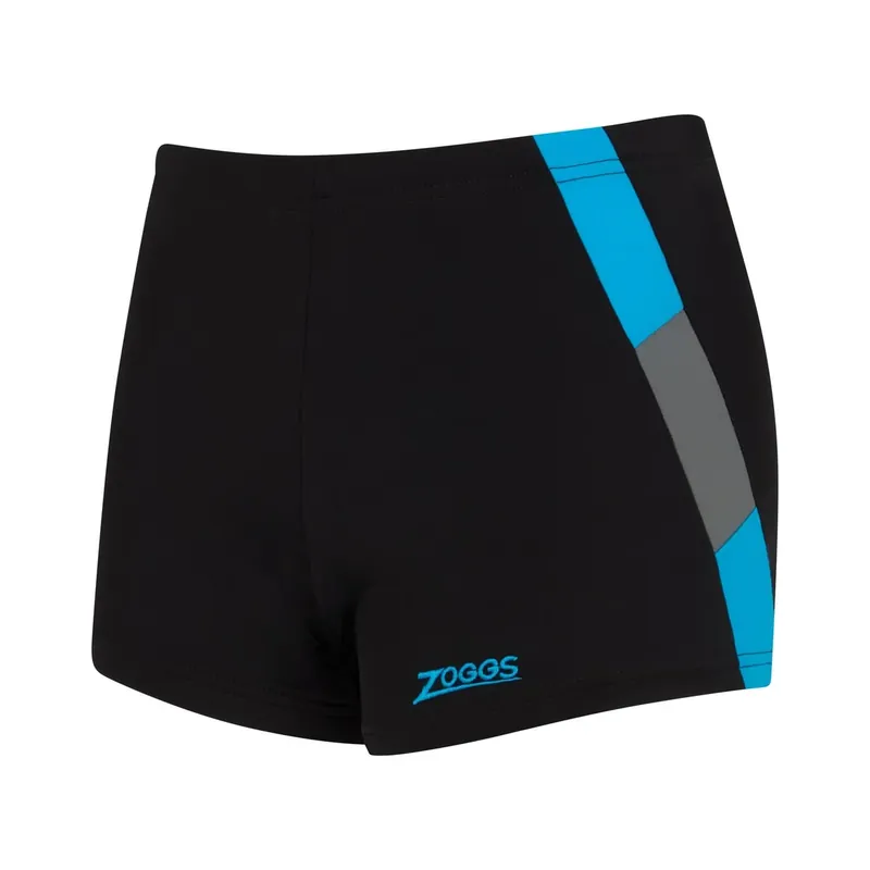 Highlight Swim Boxer Sydney 21 Boy Black-Turquoise Size 29-14A Zoggs 463483BKTQ29