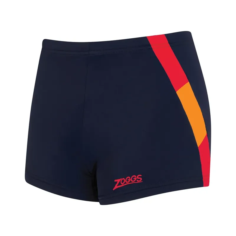 Swim Boxer Sydney 21 Boy Navy-Red Size 25-10A Zoggs 463483NVRD25 Neu
