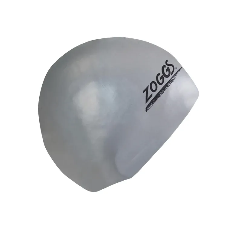 Echt Swimming Cap Latex Silver Zoggs 465021SI