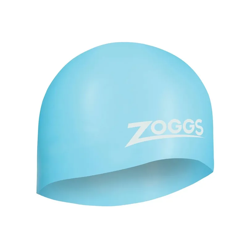 Must-Have Swimming Cap Easy Fit Silicone Light-Blue Zoggs 465003LB