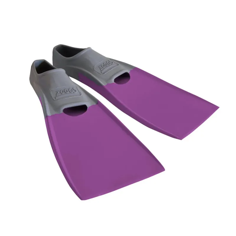 Top-Seller Swimming Fins Long Blade Rubber Grey-Purple EU 30-32-UK JR 11-1-US JR 12-2 Zoggs 465213GYPU111