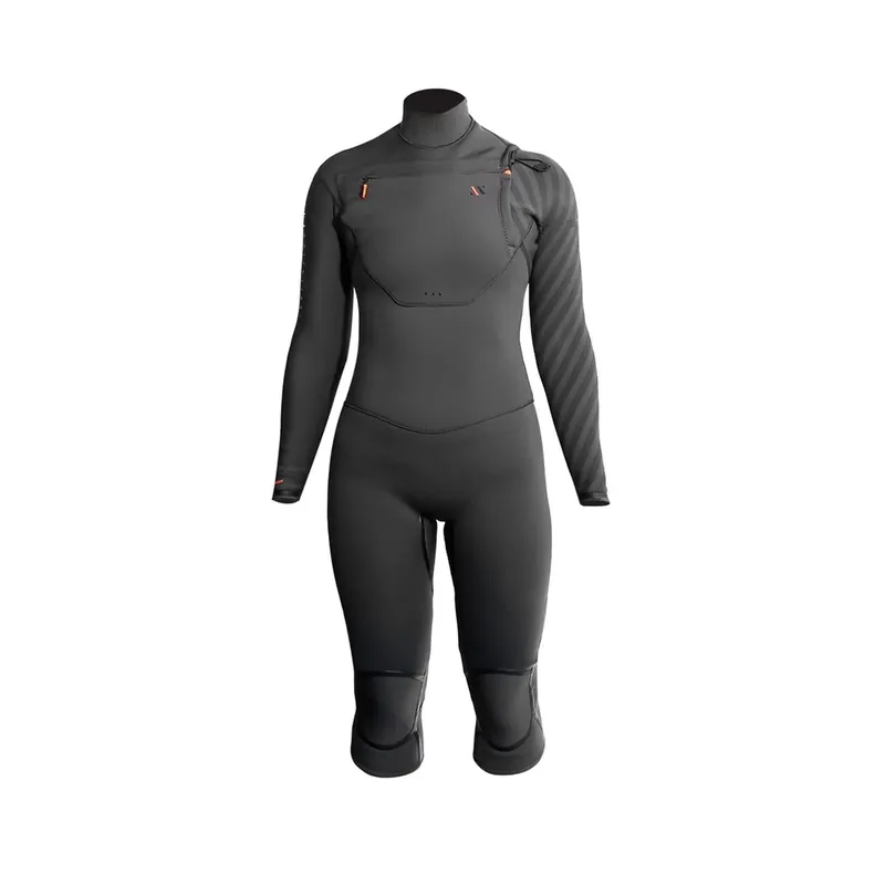 Short Wetsuit Amazone Overknee Woman Chest Zip 3-2 Grey Size 12-XL RRD 27AMCZ320_12 Bestseller