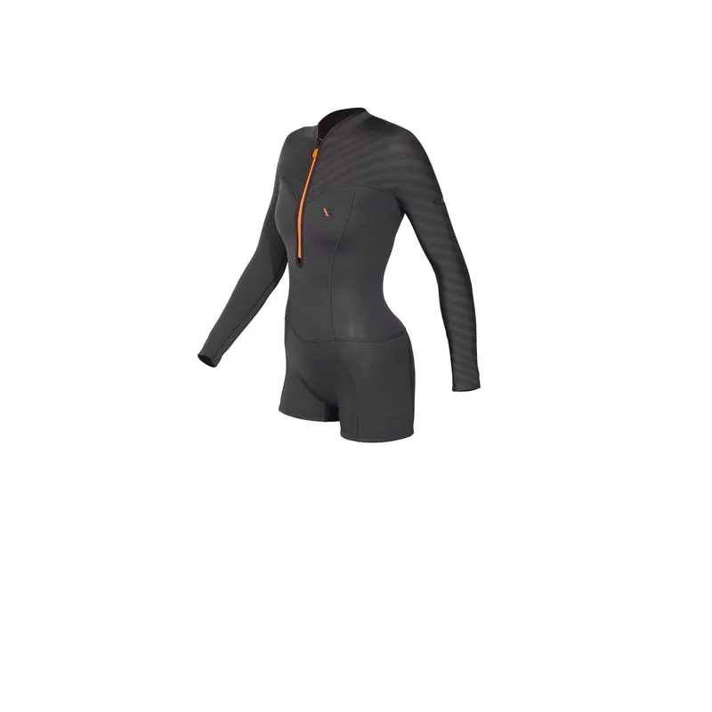 Kracherpreis Short Wetsuit Seventysix Shortleg Woman Front Zip 2-2 Grey Size 16-XXXL RRD 2776FZ22SF_16