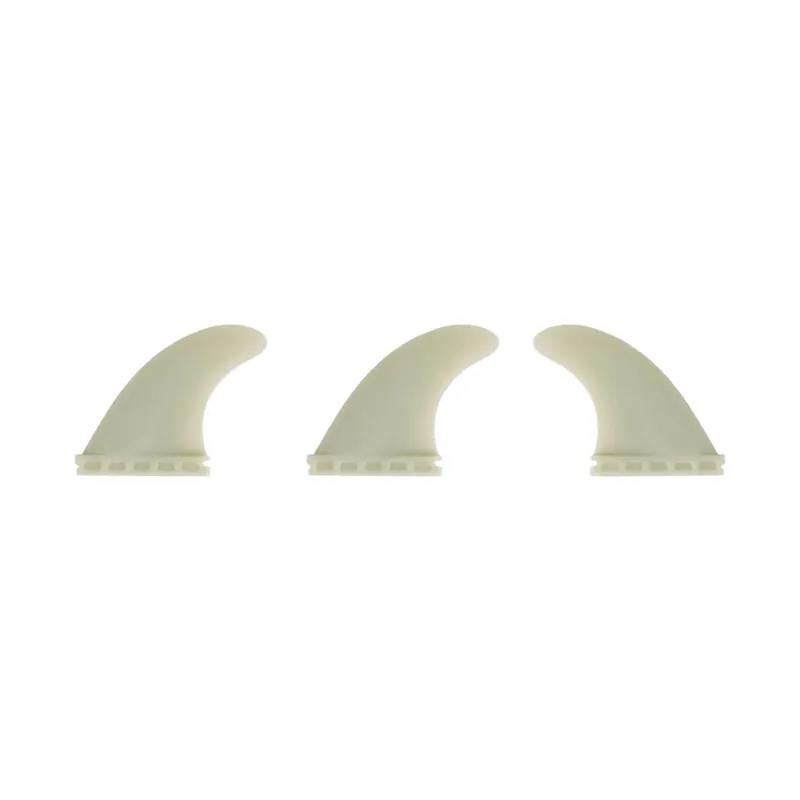 Thruster Fin Set Standard Single Tab Clear Surflogic 81001 Top-Preis
