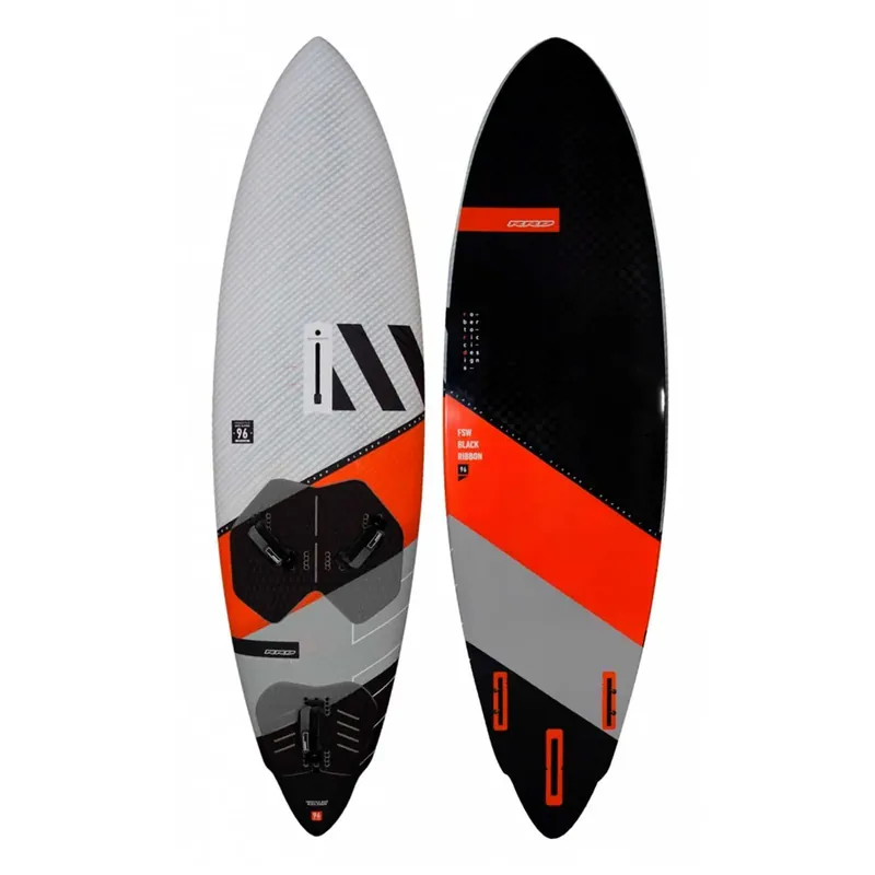 Windsurf Board Freestyle Wave Black Ribbon 228x62cm 96l RRD 26FW96BR Zertifiziert